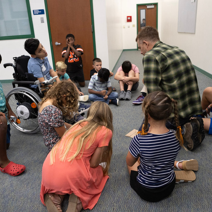 Leaders with preteens